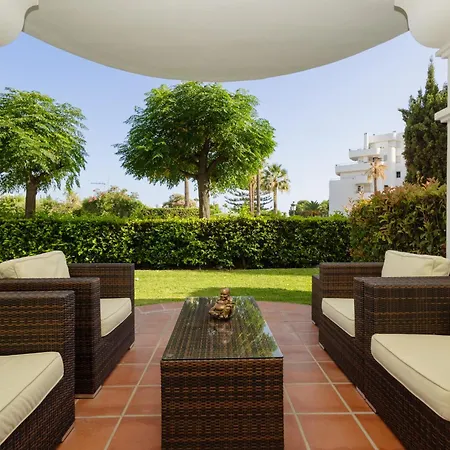Apartment, With Large Terrace And Garden, Close To Golf And The Beach, In Guadalmina, *